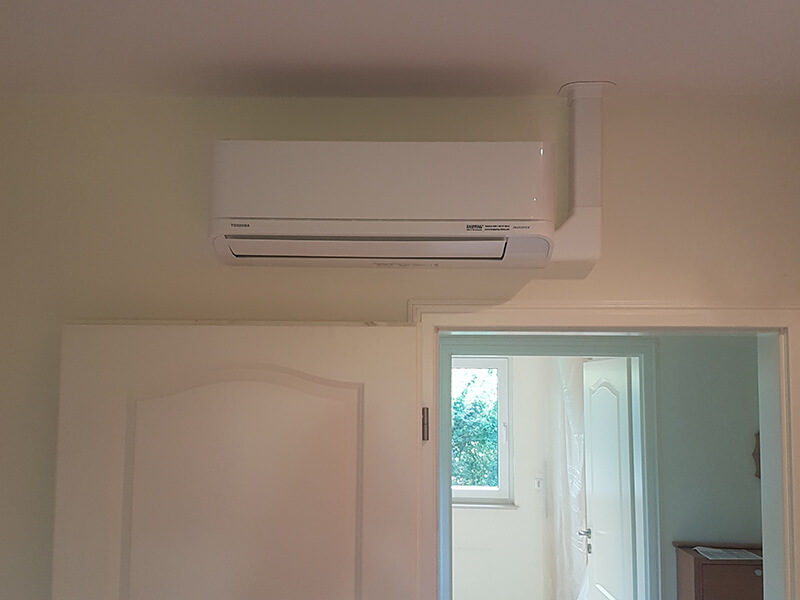Klimaanlage im Wohngebäude